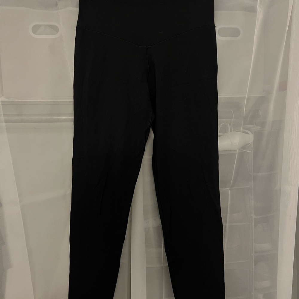 Black High-Waisted Leggings